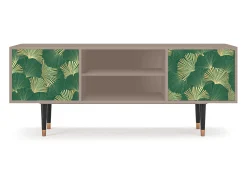 Móvel De Tv* Mueble de TV - 170х69х48 cm - T2 - Gold Ginkgo, Latte Bege