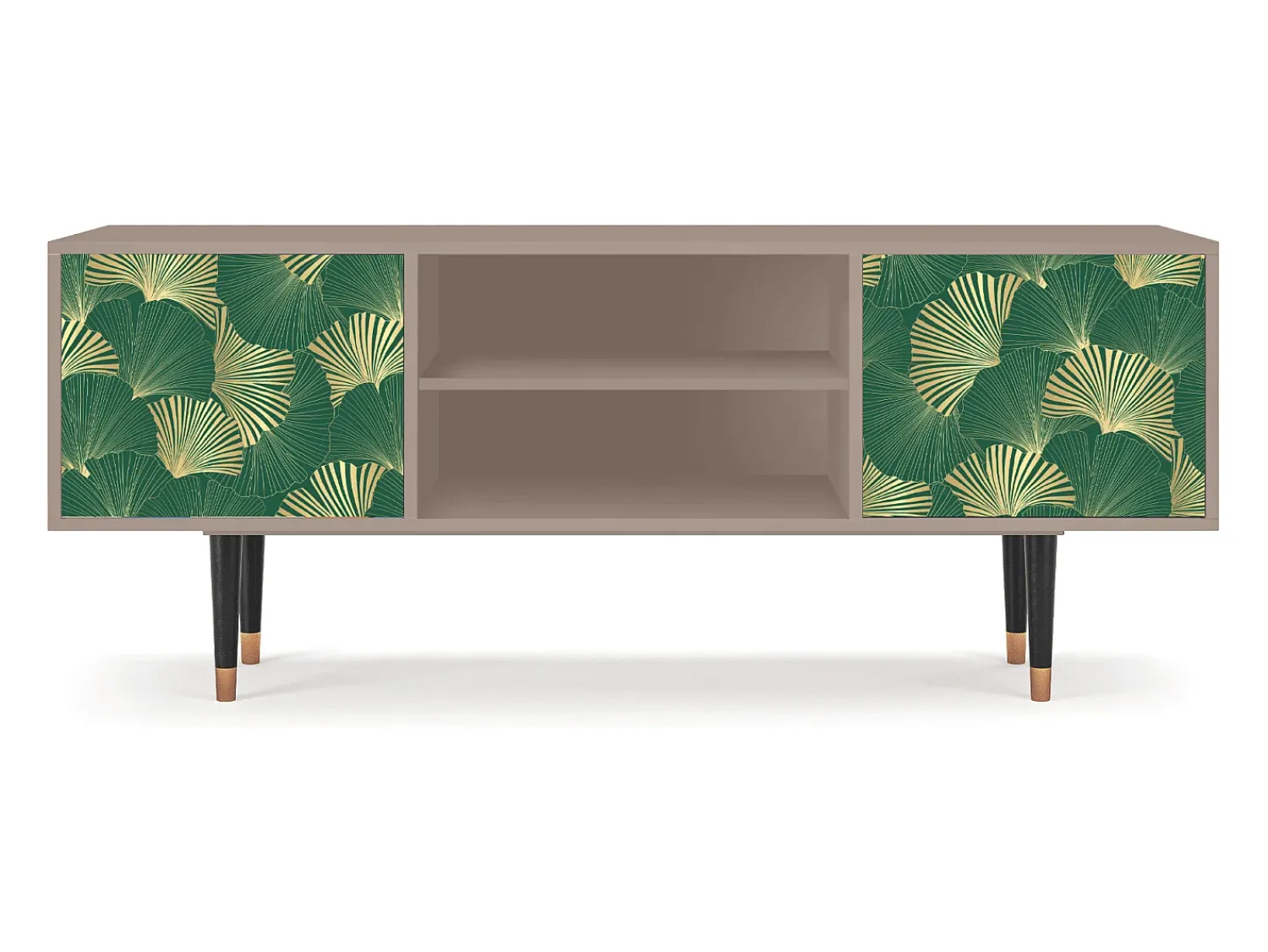 Móvel De Tv* Mueble de TV - 170х69х48 cm - T2 - Gold Ginkgo, Latte Bege