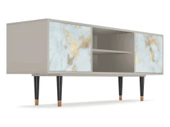 Móvel De Tv* Mueble de TV - 170х69х48 cm - T2 - Golden Waves, Areia Bege