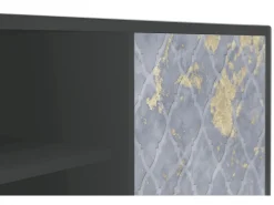 Mueble de TV - 170х69х48 cm - T2 - Golden Smoke, Antracite^ Móvel De Tv