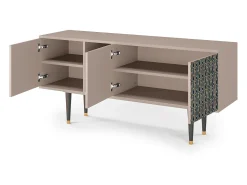 Mueble de TV - 150х69х41 cm - T5 - Golden Empire, Latte^ Móvel De Tv