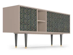 Mueble de TV - 150х69х41 cm - T5 - Golden Empire, Latte^ Móvel De Tv