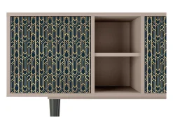 Mueble de TV - 150х69х41 cm - T5 - Golden Empire, Latte^ Móvel De Tv