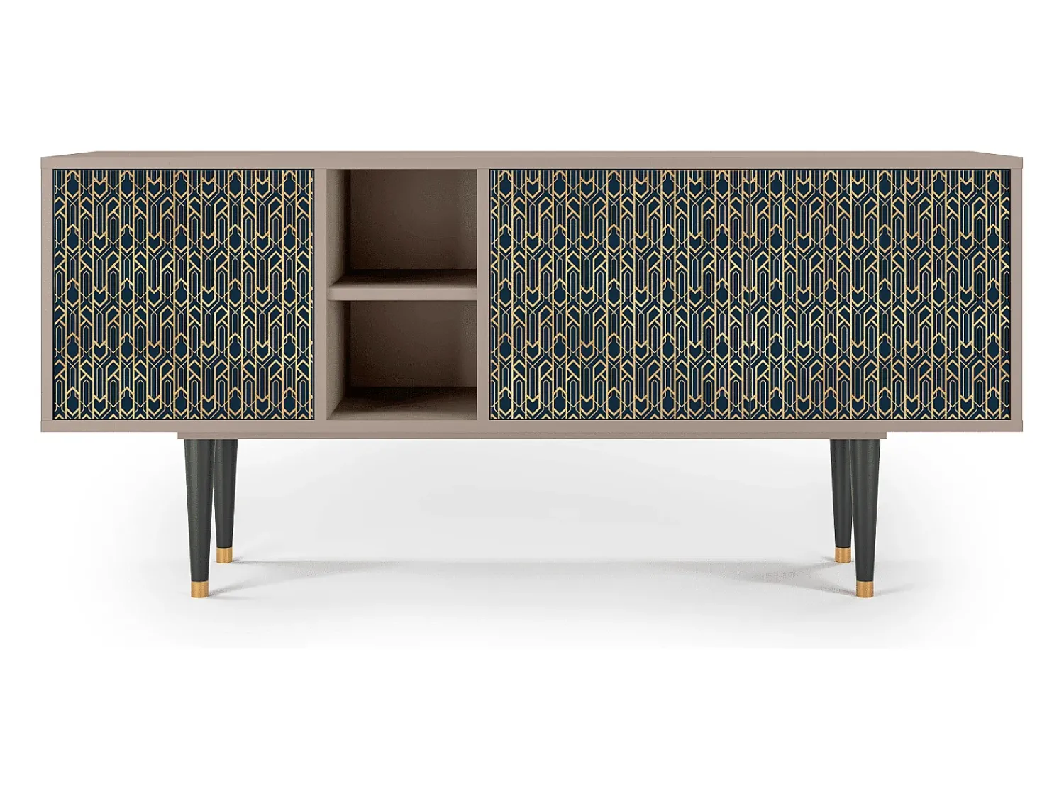 Mueble de TV - 150х69х41 cm - T5 - Golden Empire, Latte^ Móvel De Tv
