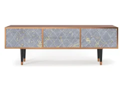 Mueble de TV - 170х59х48 cm - T4 - Golden Smoke, Nogueira^ Móvel De Tv