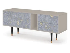 Mueble de TV - 170х69х48 cm - T1 - Golden Smoke, Areia^ Móvel De Tv