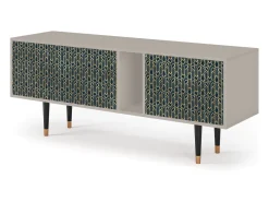 Móvel De Tv* Mueble de TV - 170х69х48 cm - T1 - Golden Empire, Areia Bege