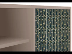 Mueble de TV - 170х69х48 cm - T2 - Golden Empire, Latte^ Móvel De Tv