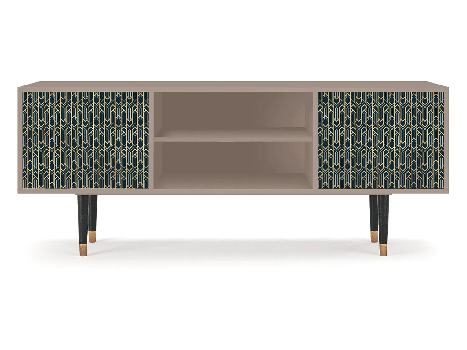 Mueble de TV - 170х69х48 cm - T2 - Golden Empire, Latte^ Móvel De Tv