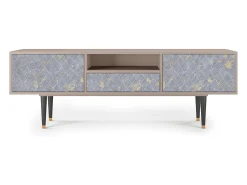 Mueble de TV - 170х59х41 cm - T6 - Golden Smoke, Latte^ Móvel De Tv