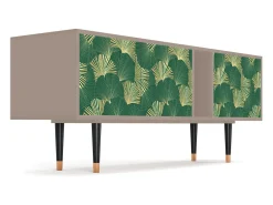 Mueble de TV - 170х69х48 cm - T1 - Gold Ginkgo, Latte^ Móvel De Tv