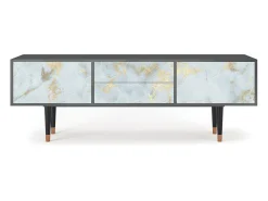 Móvel De Tv| Mueble de TV - 170х59х48 cm - T4 - Golden Waves, Antracite Cinza antracite
