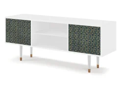 Online Mueble de TV - 170х69х48 cm - T2 - Golden Empire, Branco Bege
