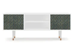 Online Mueble de TV - 170х69х48 cm - T2 - Golden Empire, Branco Bege
