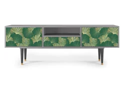Outlet Mueble de TV - 170х59х41 cm - T6 - Gold Ginkgo, Cinza Cinzento