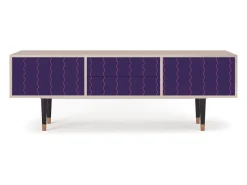 Móvel De Tv| Mueble de TV - 170х59х48 cm - T4 - Grape Maccaroni, Latte Bege