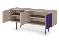 Mueble de TV - 150х69х41 cm - T5 - Grape Maccaroni, Latte^ Móvel De Tv