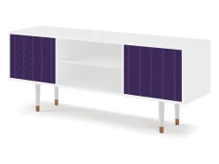 Mueble de TV - 170х69х48 cm - T2 - Grape Maccaroni, Branco Bege