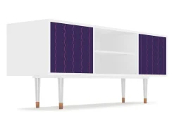 Mueble de TV - 170х69х48 cm - T2 - Grape Maccaroni, Branco Bege