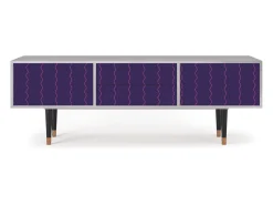 Sale Mueble de TV - 170х59х48 cm - T4 - Grape Maccaroni, Cinza Cinzento