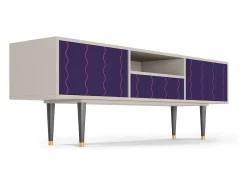 Discount Mueble de TV - 170х59х41 cm - T6 - Grape Maccaroni, Areia Bege
