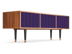 Mueble de TV - 170х59х48 cm - T4 - Grape Maccaroni, Nogueira^ Móvel De Tv