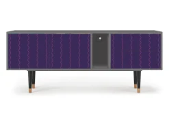 Online Mueble de TV - 170х69х48 cm - T1 - Grape Maccaroni, Cinza Cinzento