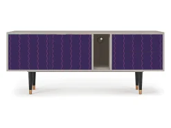 Móvel De Tv| Mueble de TV - 170х69х48 cm - T1 - Grape Maccaroni, Areia Bege