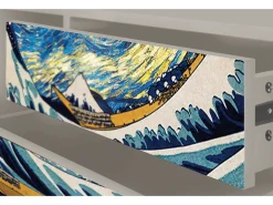 Online Mueble de TV - 170х59х48 cm - T4 - Great Wave, Areia Bege
