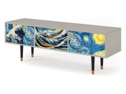 Online Mueble de TV - 170х59х48 cm - T4 - Great Wave, Areia Bege