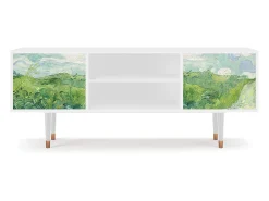 Móvel De Tv* Mueble de TV - 170х69х48 cm - T2 - Green Wheat Fields, Branco Bege