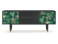 Mueble de TV - 170х69х48 cm - T2 - Green Flower, Antracite Cinza antracite