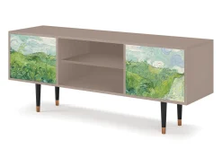 Móvel De Tv| Mueble de TV - 170х69х48 cm - T2 - Green Wheat Fields, Latte Bege