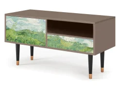 Mueble de TV - 115х59х48 cm - T3 - Green Wheat Fields, Latte^ Móvel De Tv