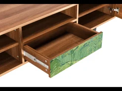 Mueble de TV - 170х59х41 cm - T6 - Green Wheat Fields, Nogueira^ Móvel De Tv