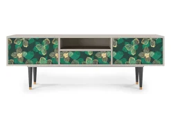 Mueble de TV - 170х59х41 cm - T6 - Green Flower, Areia^ Móvel De Tv