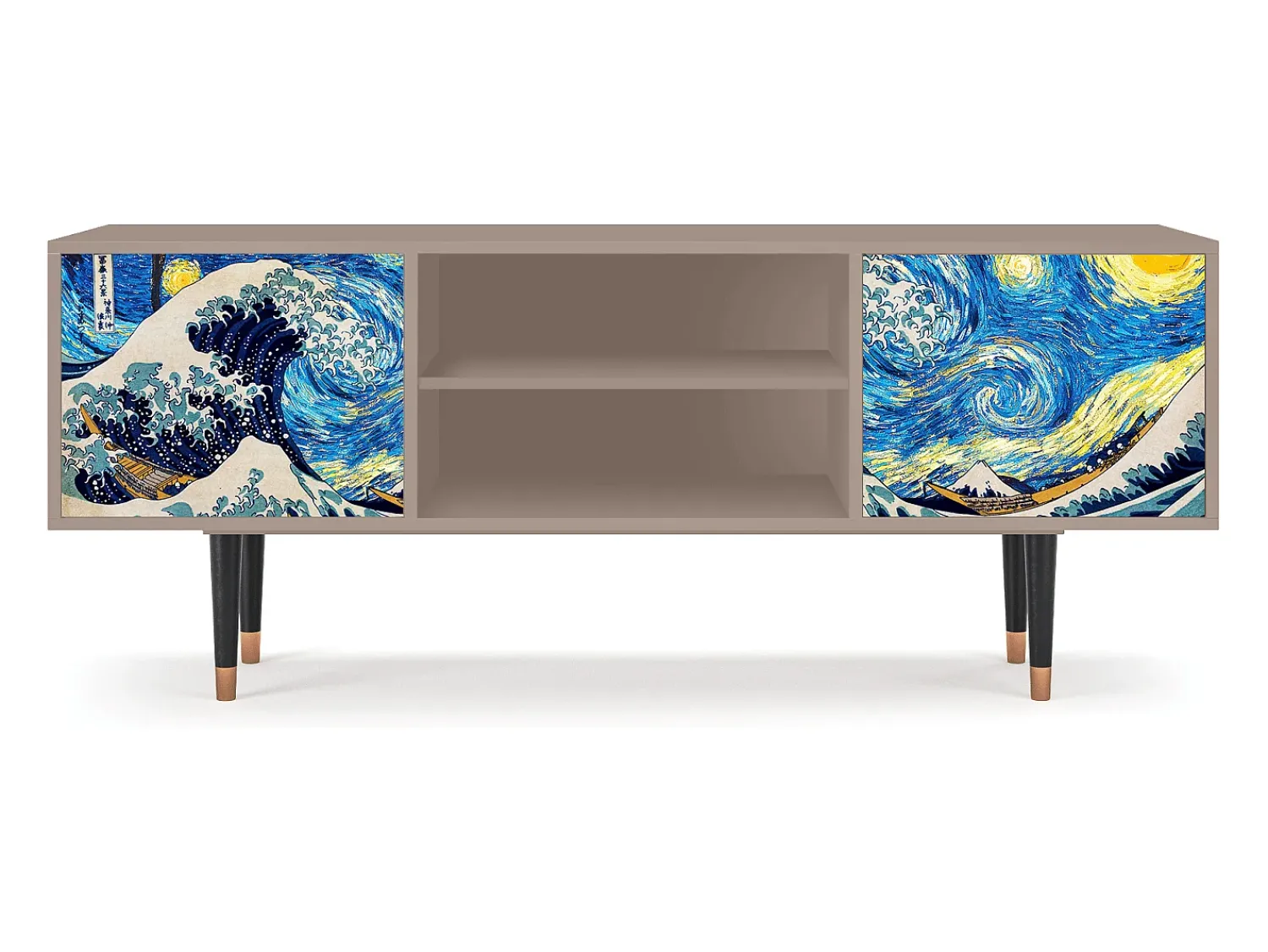 Mueble de TV - 170х69х48 cm - T2 - Great Wave, Latte^ Móvel De Tv
