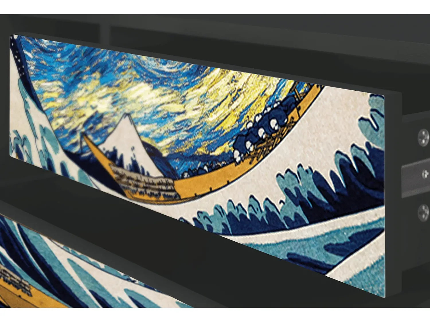 Mueble de TV - 170х59х48 cm - T4 - Great Wave, Antracite^ Móvel De Tv