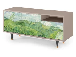 Mueble de TV - 125х56х41 cm - T7 - Green Wheat Fields, Latte^ Móvel De Tv