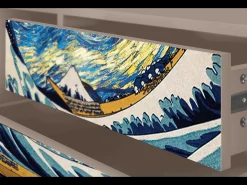 Móvel De Tv* Mueble de TV - 170х59х48 cm - T4 - Great Wave, Latte Bege