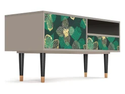 Mueble de TV - 115х59х48 cm - T3 - Green Flower, Areia^ Móvel De Tv