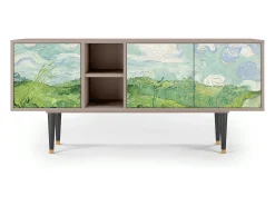 Móvel De Tv* Mueble de TV - 150х69х41 cm - T5 - Green Wheat Fields, Latte Bege