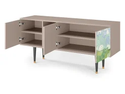 Móvel De Tv* Mueble de TV - 150х69х41 cm - T5 - Green Wheat Fields, Latte Bege