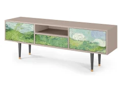 Discount Mueble de TV - 170х59х41 cm - T6 - Green Wheat Fields, Areia Bege