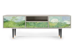 Discount Mueble de TV - 170х59х41 cm - T6 - Green Wheat Fields, Areia Bege