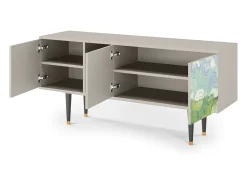 Mueble de TV - 150х69х41 cm - T5 - Green Wheat Fields, Areia^ Móvel De Tv