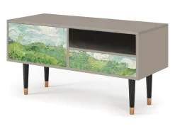 Hot Mueble de TV - 115х59х48 cm - T3 - Green Wheat Fields, Areia Bege
