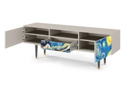 Mueble de TV - 170х59х41 cm - T6 - Great Wave, Areia^ Móvel De Tv