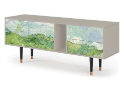 Mueble de TV - 170х69х48 cm - T1 - Green Wheat Fields, Areia^ Móvel De Tv