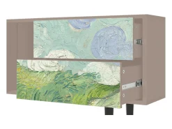 Mueble de TV - 170х69х48 cm - T1 - Green Wheat Fields, Latte^ Móvel De Tv